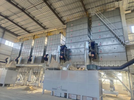 Rohmaterial Weizen Getreidetrockner im kleinen Maßstab 13,05-44,25 KW Leistung für Weizen